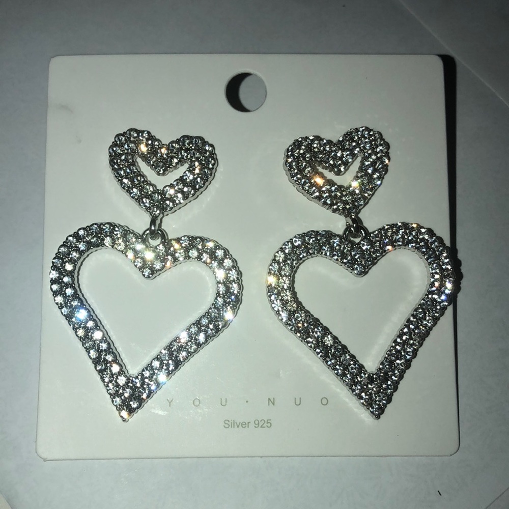 You Nuo Silver 925 Dangle Earrings